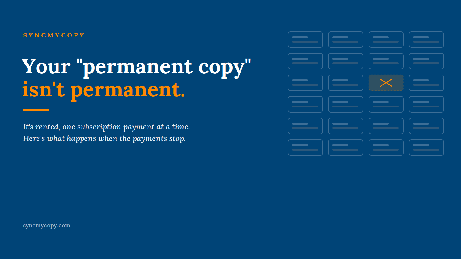 Raindrop alternative, SyncMyCopy-featured image